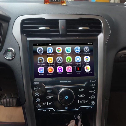 Multimídia Ford Fusion 2015 2016 2017 2018 2019 V2 Octa 4g