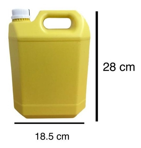 Imagen 2 de 10 de Bidones Plasticos 5 Litros Nuevo Color Rec X 30 Un