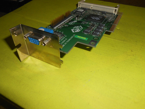 Placa De Video Agp Ati Rage Pro 3d 4mb P/n 334134-001 Retro (Usado)