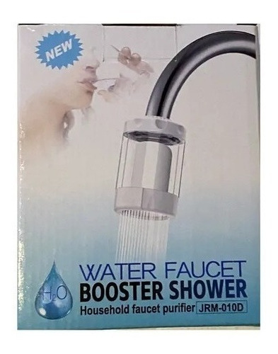 Purificador De Agua Filtro Shower Booster H2o Purificada 
