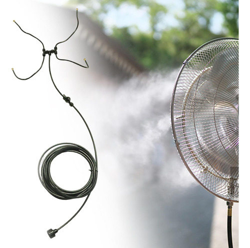 Kits De Nebulización De Ventilador De Invernadero, Línea