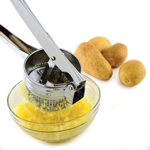 Prensador De Papas | Pasa Pure | Machacador Manual De Acero