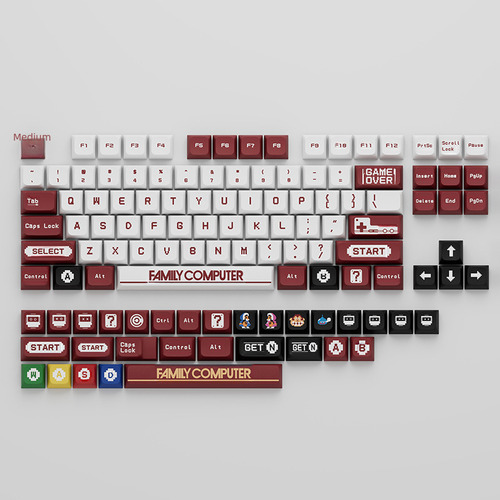 Máquina Xda Height-red And White -134 Key - Xda Profile Pbt
