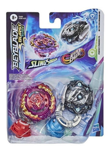 Imagen 1 de 4 de Figura De Acción Beyblade - Dragon D5 Y Phoenix P4