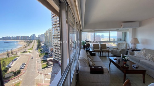 Apartamento Con Excelente Vista A Playa Mansa Y Brava - Consulte !!!!!!- Ref: 1698