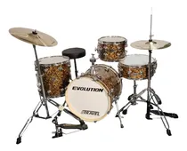 Comprar Bateria Evolution Travel 4 Atriles Asiento Platillos