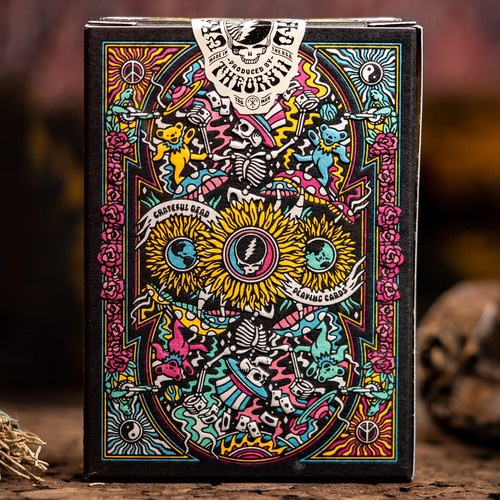 Teoria11 Grateful Dead Baraja De Cartas Premium Con Ic...