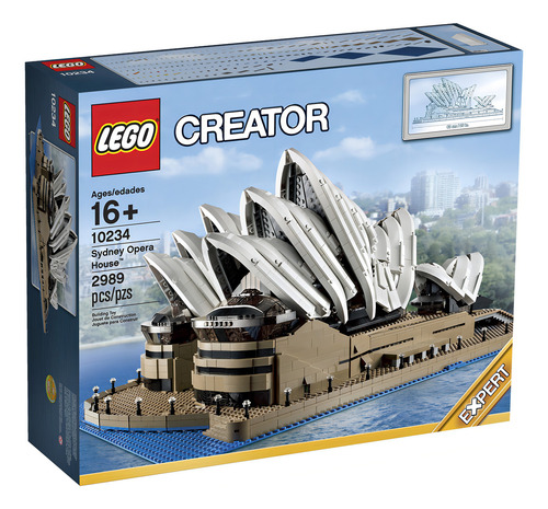 Toy Lego Creator Expert 10234 Ópera De Sídney