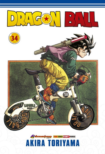 Dragon Ball - 34, de Toriyama, Akira. Editora Panini Brasil LTDA, capa mole em português, 2021