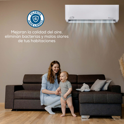 Minisplit Evans Inverter S17 1 Ton 115v Dual Frio/caliente