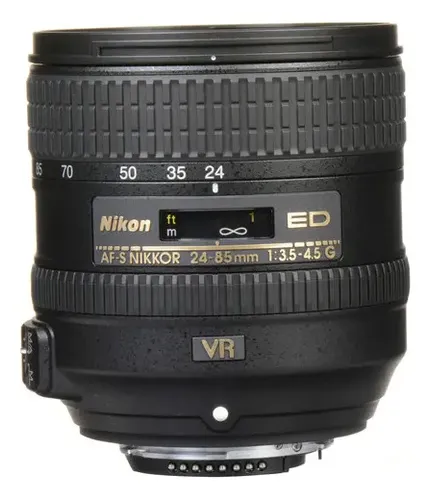 Lente Nikon AF-s Nikkor 24-85 mm f/3,5-4,5G Ed Vr | MercadoLivre