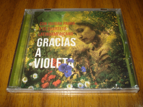 Cd Javiera Parra / Gracias A Violeta (nuevo Y Sellado)