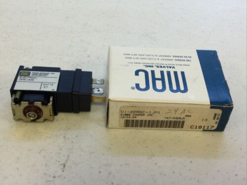 New Mac D1-22agc-1jm1 Solenoid Valve, Free Shipping Bbt