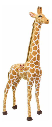 Peluche Jirafa De Felpa 130 Cm Imitación Jirafas Importado
