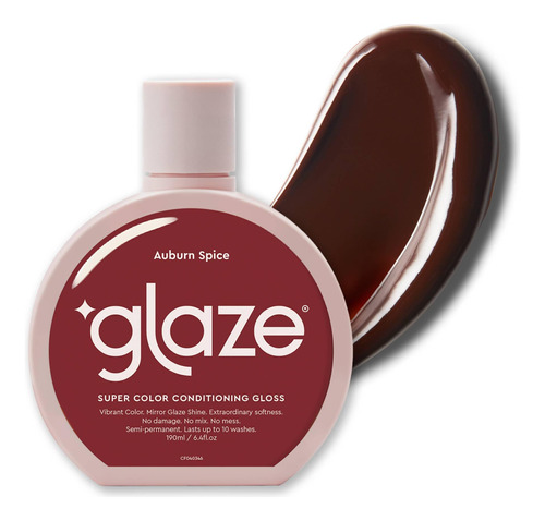 Glaze Super Color Conditioning Gloss, Auburn Spice 6.4 Fl Oz