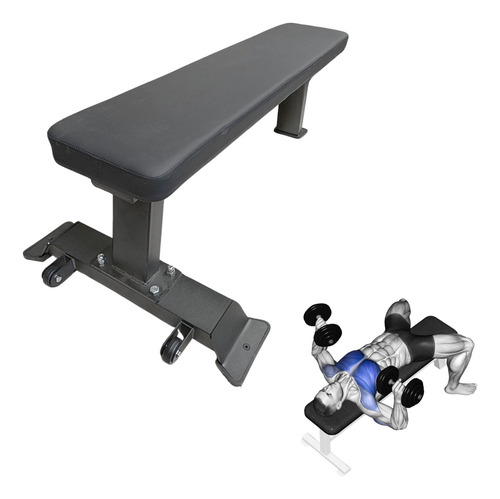 Banca Comercial Para Gimnasios Soporta 450 Kg Gym Bench