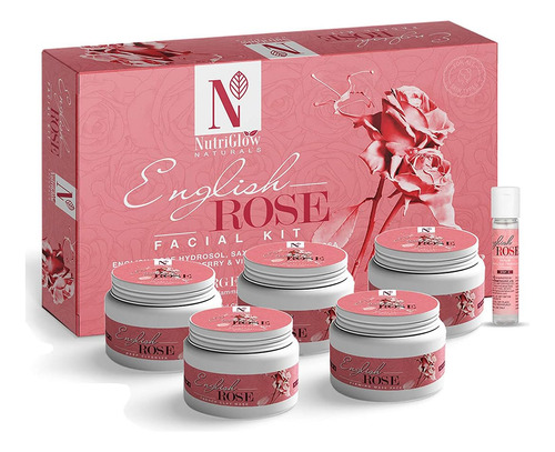 Nutriglow Naturals - Kit Facial De Rosas Inglesas Para Muje.