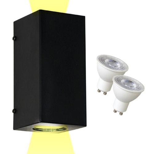 Imagen 2 de 10 de Aplique Pared Bidireccional Ap-205 Exterior + 2 Dicroled 7w