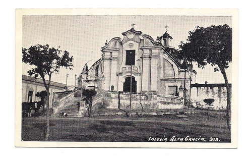 Antigua Postal Iglesia De Alta Gracia Cordoba Jesuitas 495 | MercadoLibre