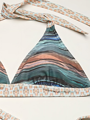 Prana Parte Superior Para Mujer Estándar Lahari Halter, Color Granito Bonita