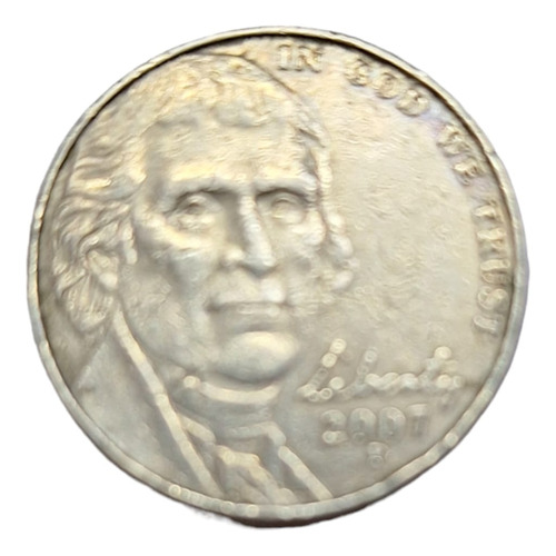Moneda Americana De Five Cents