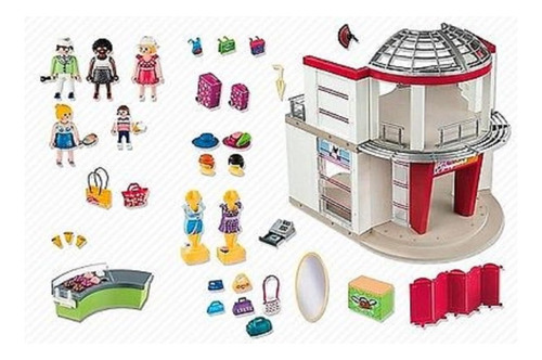 Playmobil City Life 5499 Centro Comercial Set De Construcci