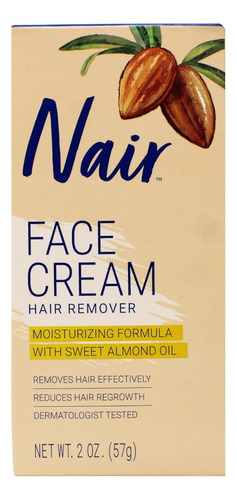 Nair Crema Depilatoria Para Rostro Con Humectantes Especiale