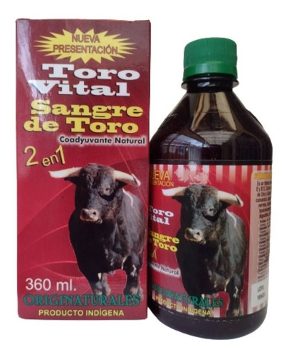 Torovital Sangre De Toro 360 Ml - mL a $83