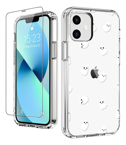 Funda Luhouri Para iPhone 12/12 Pro Little Ghost