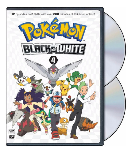 Pokemon Black And White Set 4 Anime En Dvd