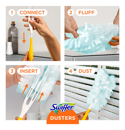 Repuestos Swiffer 180 Dusters Multi Superficie Sin Fragancia