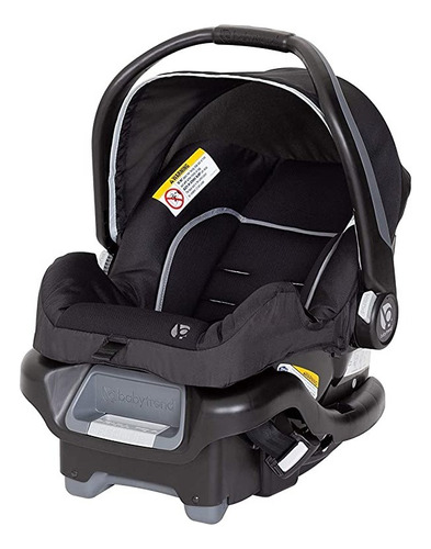 Babysilla Negra Babytrend Bebes 0 A 18kg Con Base Para Auto