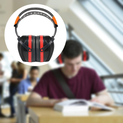 Suministros De Muffs De Oreja De Cancelación De Ruido Rojo