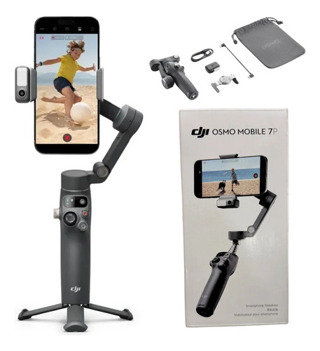 Gimbal Celular Dji Osmo Mobile 7p Estabilizador C/ Módulo
