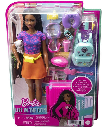 Barbie Brooklyn Set De Viaje