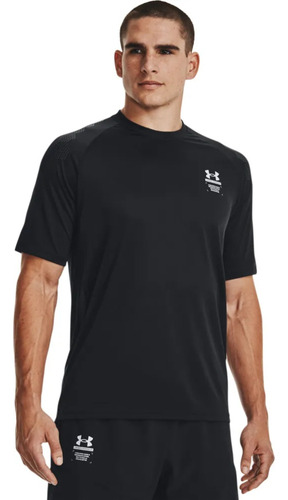 Camiseta Under Armour Print Ss-negro