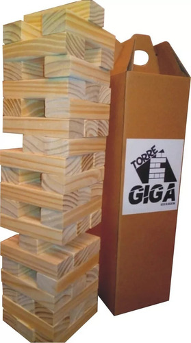 Jenga Yenga Gigante Torre Apilable Ideal Bar @ Mi Cielo Azul