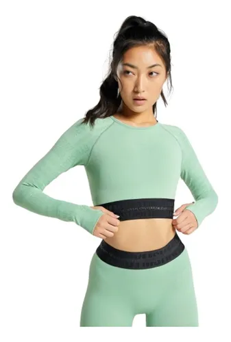 Gymshark Flex Strappy Sports Bra - Studio Green Marl