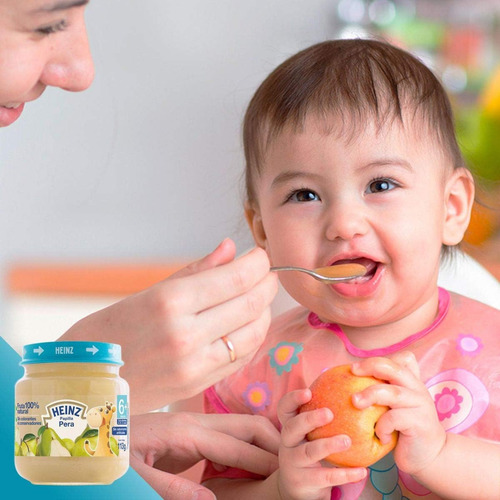 Papilla Para Bebé 6+ Sabor A Pera 113g Heinz