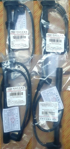 Juego Cables De Bujia Chery Arauca X1 Qq6 Original De Planta