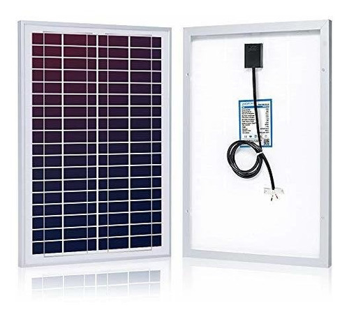 Acopower 25 Watt 25w Módulo De Panel Solar Fotovoltaico Poli