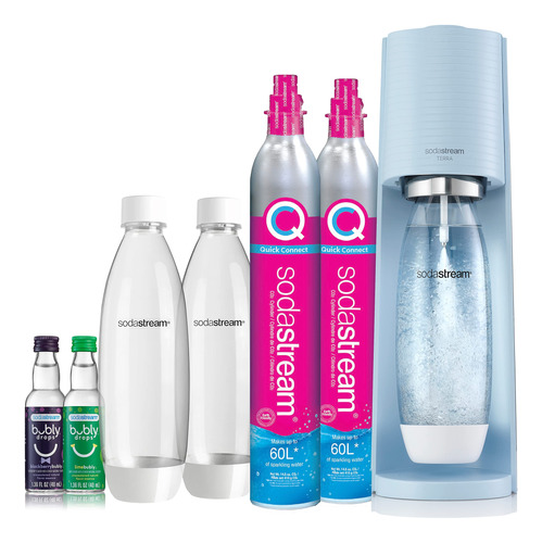 Sodastream Terra - Paquete Para Agua Con Gas (azul Niebla),.