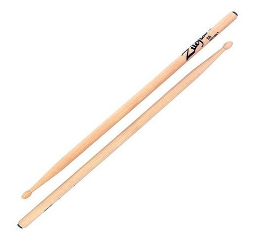 Baquetas 5a Zildjian Z5aa Punta Madera Hickory Anti Vibe