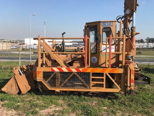 Bulldozer, Traxcavator Con Grúa