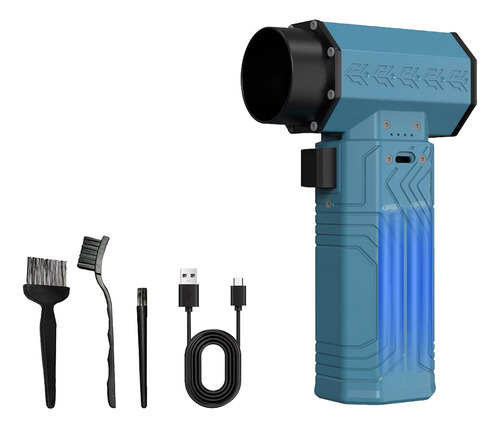 Ventilador Portátil Turbo Jet Fan, Potente Soplador De Aire