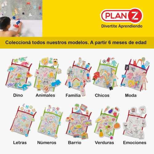 Imagen 3 de 10 de Set 2 Juegos Agua Goma Eva+1 Encastre Madera Didactico Niños