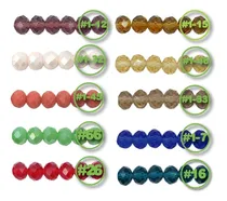 Comprar Cristal De Roca Facetado Dona 10mm Insumos Bijou X5 Tiras