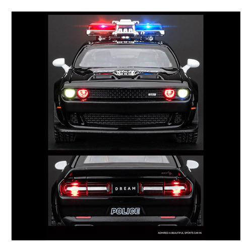 Dodge Challenger Srt Hellcat Redeye Carro De Polícia Versão