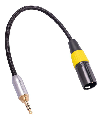 Cable Auxiliar Audio Line, Conector Xlr Macho De 3,5 Mm, 3 P