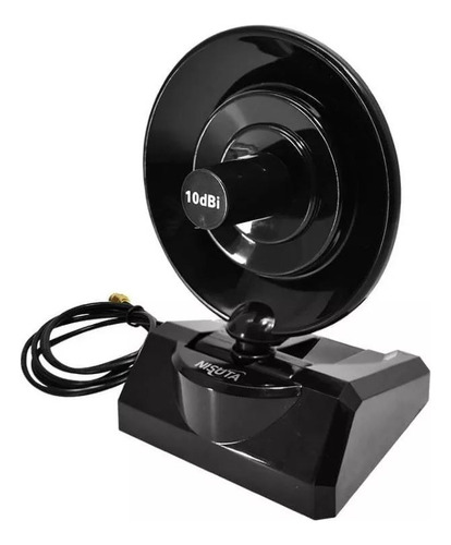 Antena Radar Wi-fi Nisuta 10 Dbi Ganancia, Alcance 40 Metros